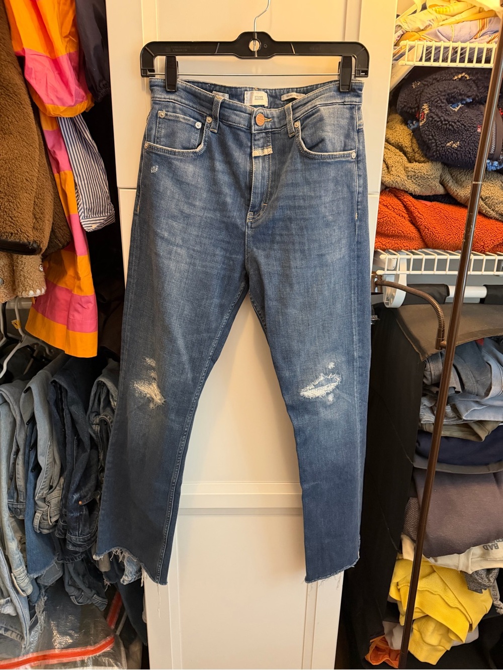 Closed raw edge denim size 27